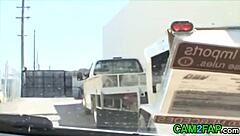 Blonde Beauty Offers Sultry Blowjob with Tits Exposed in Steamy Sex Scene