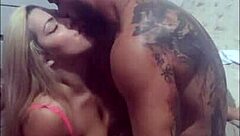 Latina gives bare ass to neighbor intensely