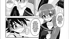 well-endowed girlfriend in futanari comic dubbing doujin scene with intense action and comic roles from youtube channel uci1iv1iizcqqyjilkhsvzaw