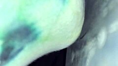 white panties get cum from boyfriend