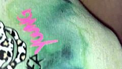 white panties get cum from boyfriend