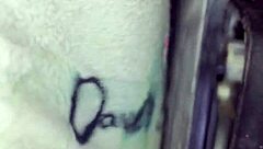 white panties get cum from boyfriend