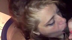 bbw enjoying a relaxing blow job session