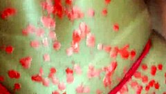 Waxplay session in stockings