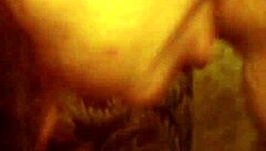 Complete mouth interaction with mature amateurs