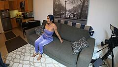 Aleksa, the Latina star, engages in intense anal sex and assfucking in this main scene one.