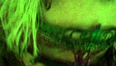 anarchy sanchez gives interracial blowjob to blonde