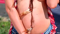 blondy gigi allens shines in desert xxx scene