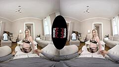 hey, imagine this blonde milf giving a pov blowjob and riding cowgirl in hardcore taboo action, way better than yours