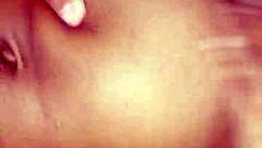 ebony woman bends over for intense doggystyle fucking with big tits and ass.