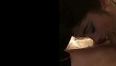 Spanish amateur friends enjoy homemade deepthroat and licking