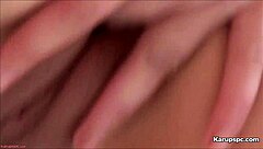 Elli Montana fingers her pussy in the bathroom 😏