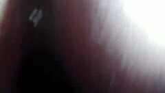 Trying fisting with a huge toy fist