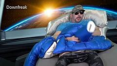 orbiting planet earth: canada goose bayan jacket fetish!