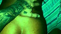 Amateur Indian couple engages in intense pussy fucking and ass play.