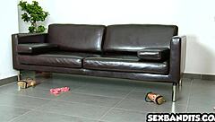 I saw this hot blonde enjoing some cock, she's so sexy!