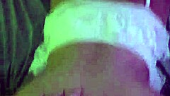 Amateur bends over for doggystyle fucking and creampie blast!