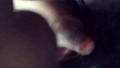 Hey, red BBW, keep sucking that dick in the car like that!