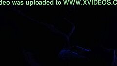 Carrie B Gets Wild Under Blacklight In Fetish Sex.