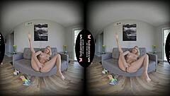 Carolina Sweets teases with VR fingering, wanna see more?