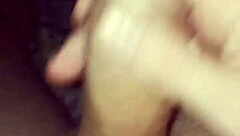 Hubby feels deep pleasure masturbating at home