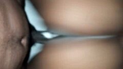 バックでデカ尻マンコガンガン突いてビチョ濡れまくり！