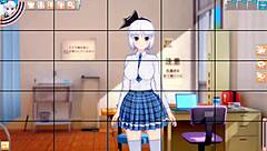 魂魄妖梦巨乳被激烈揉捏的3D CG动漫Hentai场景！