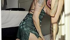 beautiful girl fucks her tight pussy and gets two cumshots