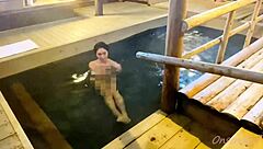 Exploring mie prefecture's stone steps open-air bath on nacchi travel