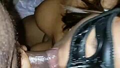 Wow, Brooklyn's ebony ass and pussy get a huge facial!