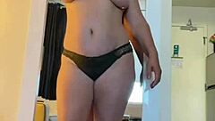 what are you doing with those green panties?