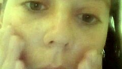 brunette bathing in the shower