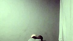 Amateur ebony gay buddies enjoy bareback fun with cumshot in homemade video