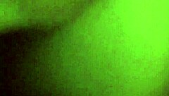 She enjoys a casual ride on a large bike