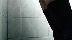 masturbating with stockings in gay cock session