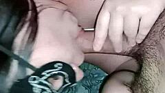 my neighbor loves making me cum with her huge mouth