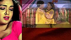 Amrapali Dubey Hot Navel Kissing Smooching Mp4