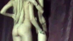 lesbians perform striptease with ripped clothes