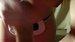 Ariel sucks and takes cum in mouth!