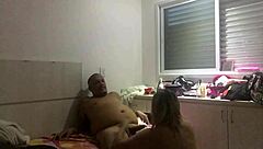 Blonde Latina Sits on Claudinho's Cock for Oral Orgasm