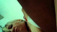 Bear eats pussy and cums inside