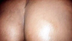 pornstar takes big black cock in ass, messy cum and shit everywhere