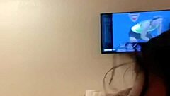 subtle amateurs giving a sneaky blowjob on periscope stream