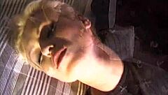 I Watch The Blonde Punk Get Fucked Hard With Blowjob And Hairy Pussy Action