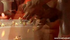 gay lovers participate in intense workout exercises together