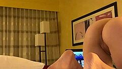 This big juicy booty blonde is fucking a big black cock!