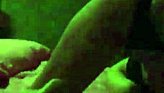 My friend spanks his girlfriend playfully.