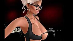 mistress demands obedience in this 3d scene.