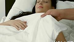 Extraordinary Alice C savors intense hole licking with her shaved brunette charm