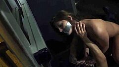 Smokey-eyed honey jojo kiss's first hardcore sex